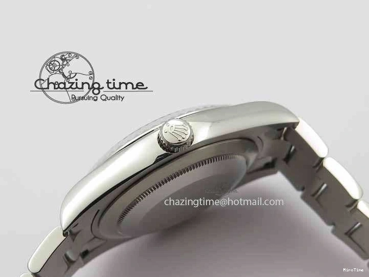 MiroTime 0408 DateJust II 41mm SS BP Maker Best Edition Gray Dial On SS Bracelet SA Trendsetting 3736